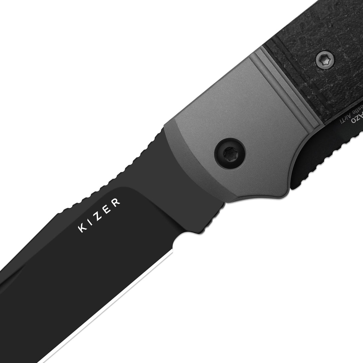 Trestle TP AirTi - Dual Blade | Aluminum & Micarta + Black PVD BD1N