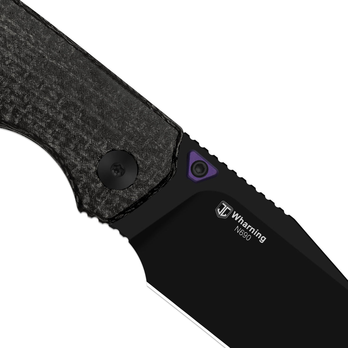 Wharning | Micarta + Black PVD N690