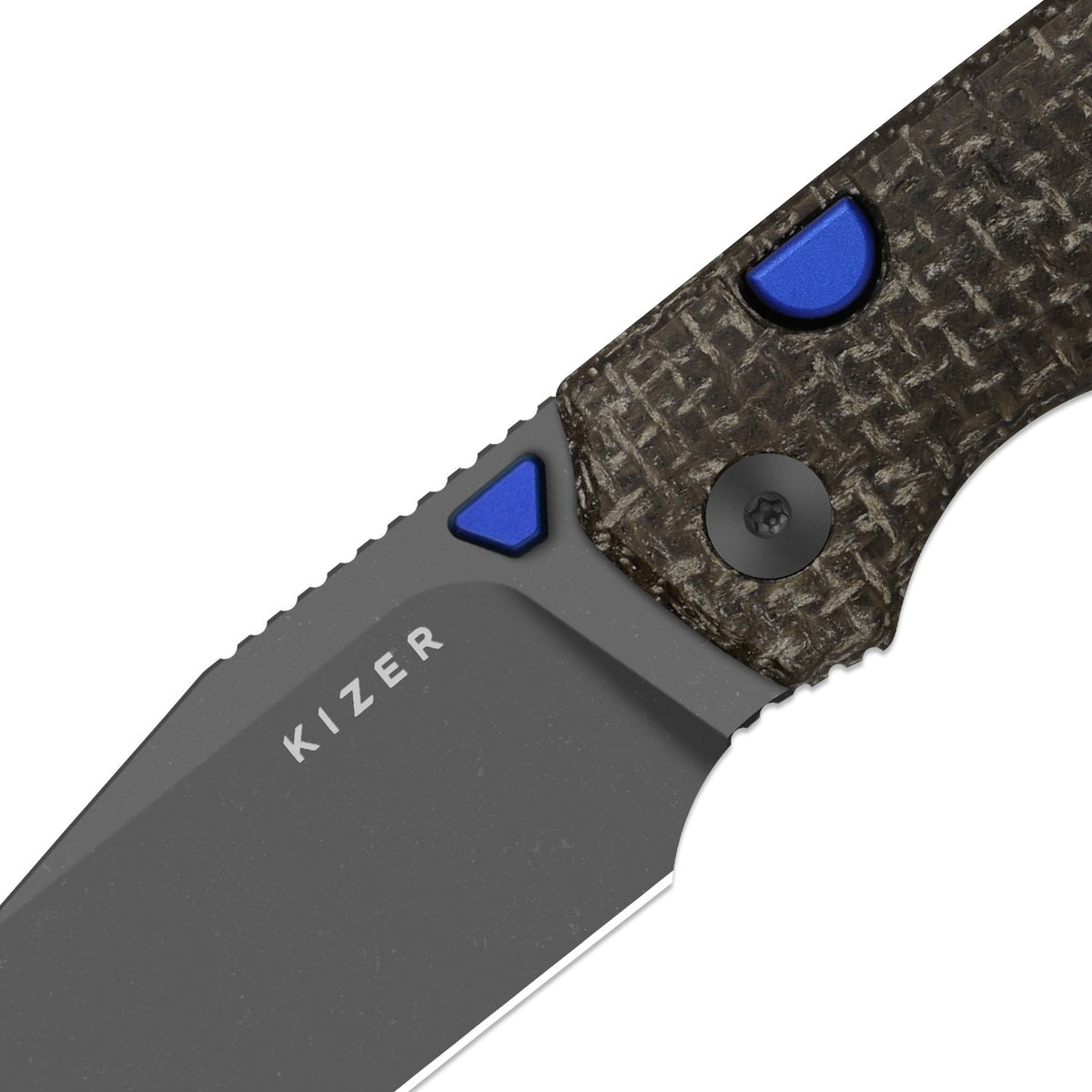 Wharning | GID Canvas Micarta + Gray PVD N690