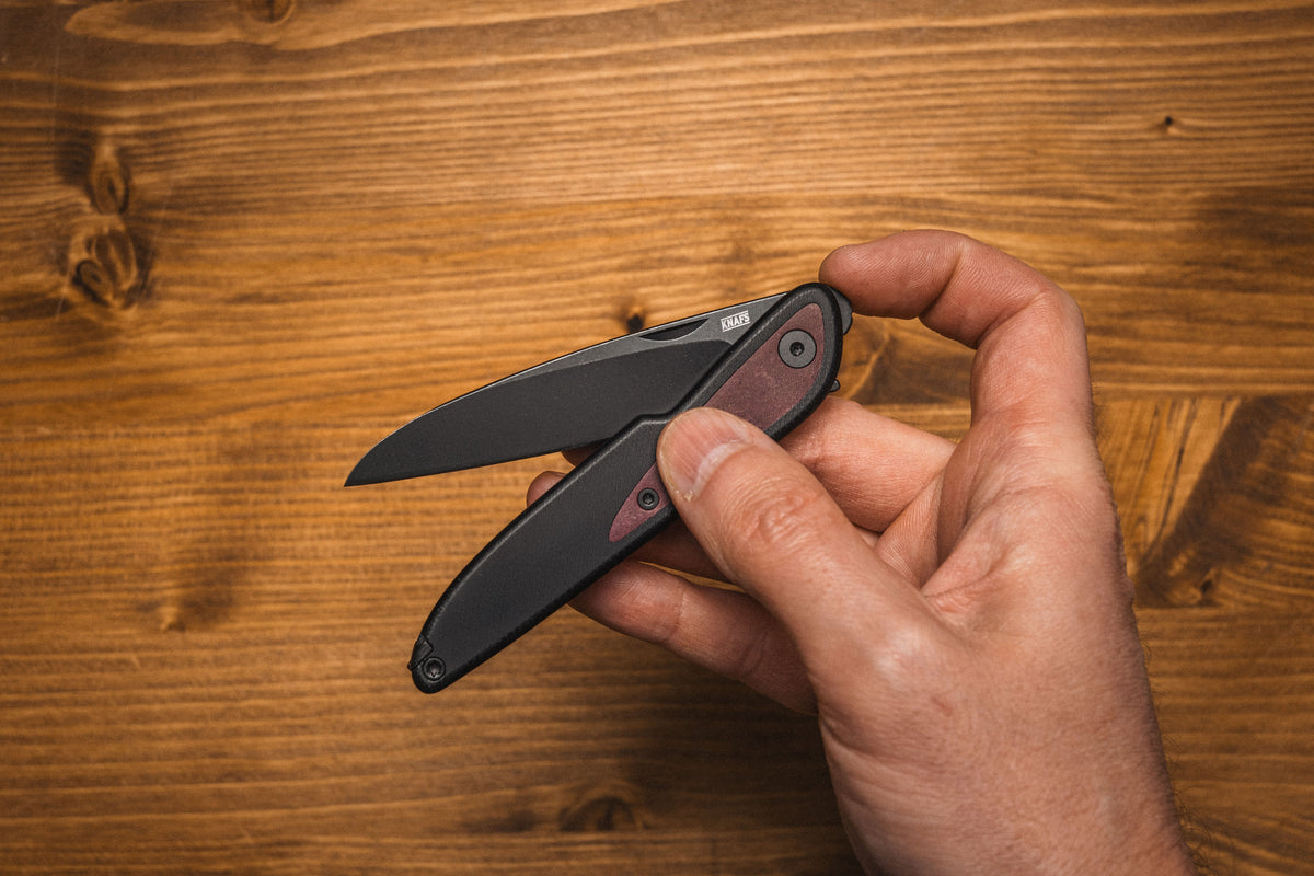 Doodler | Black G10 + Blackwash S35VN