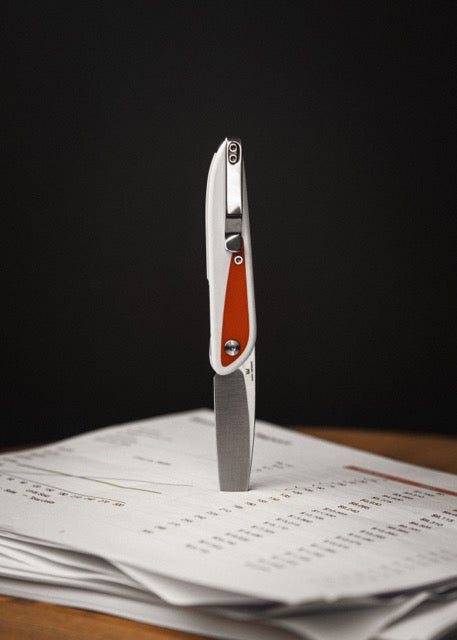 Doodler | White G10 + Satin S35VN