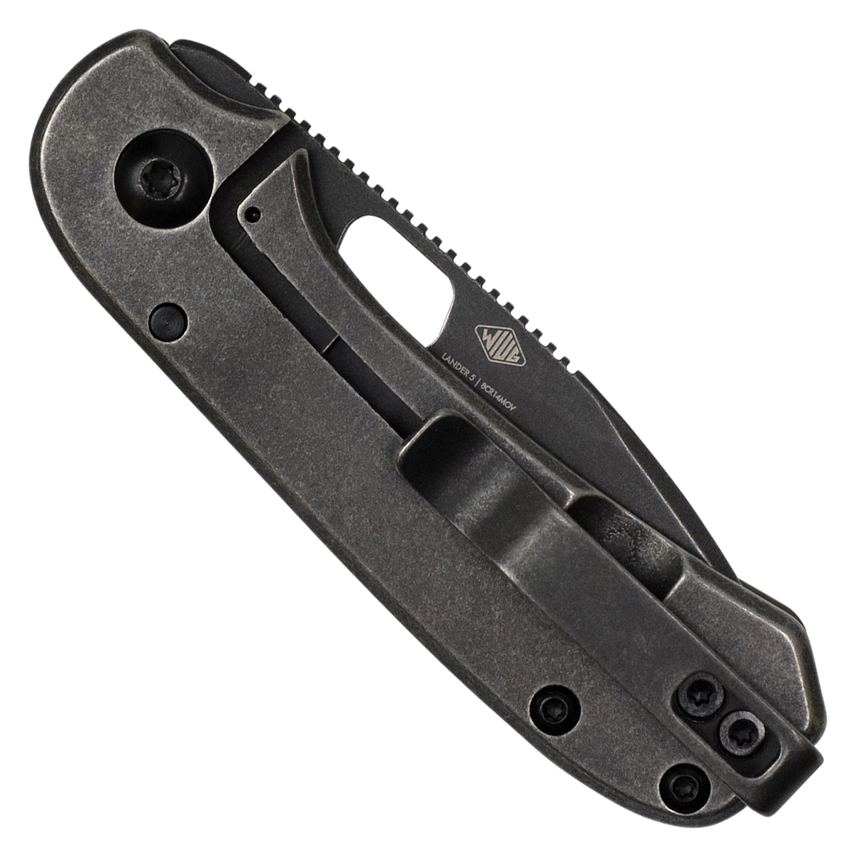 Lander 5 | OD Green G10 + Blackwash Blade