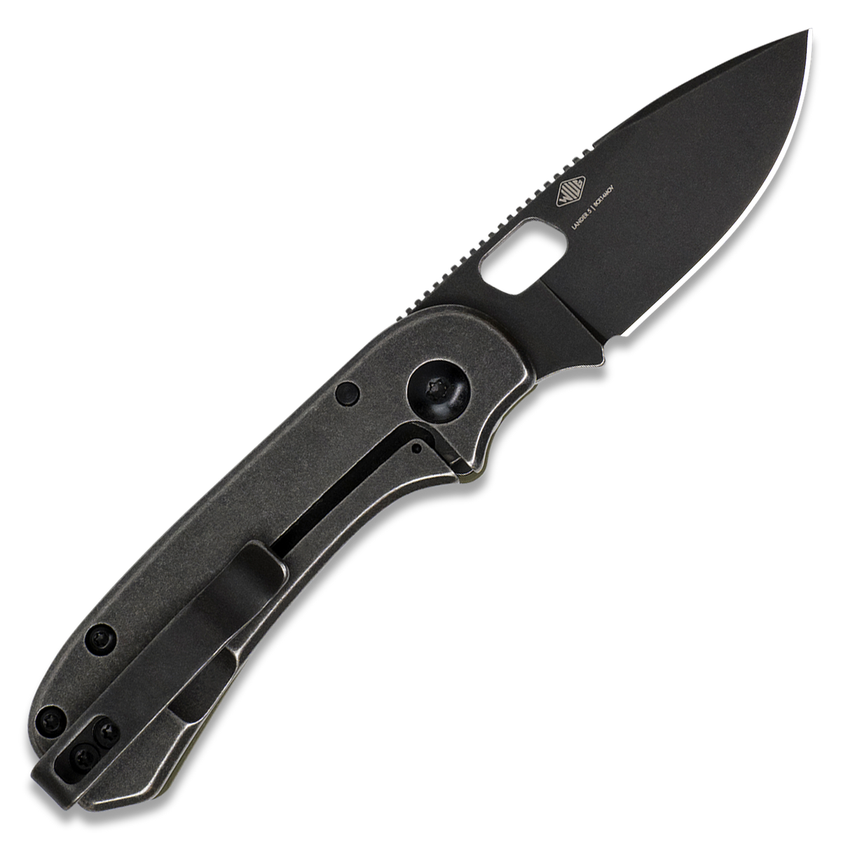 Lander 5 | OD Green G10 + Blackwash Blade