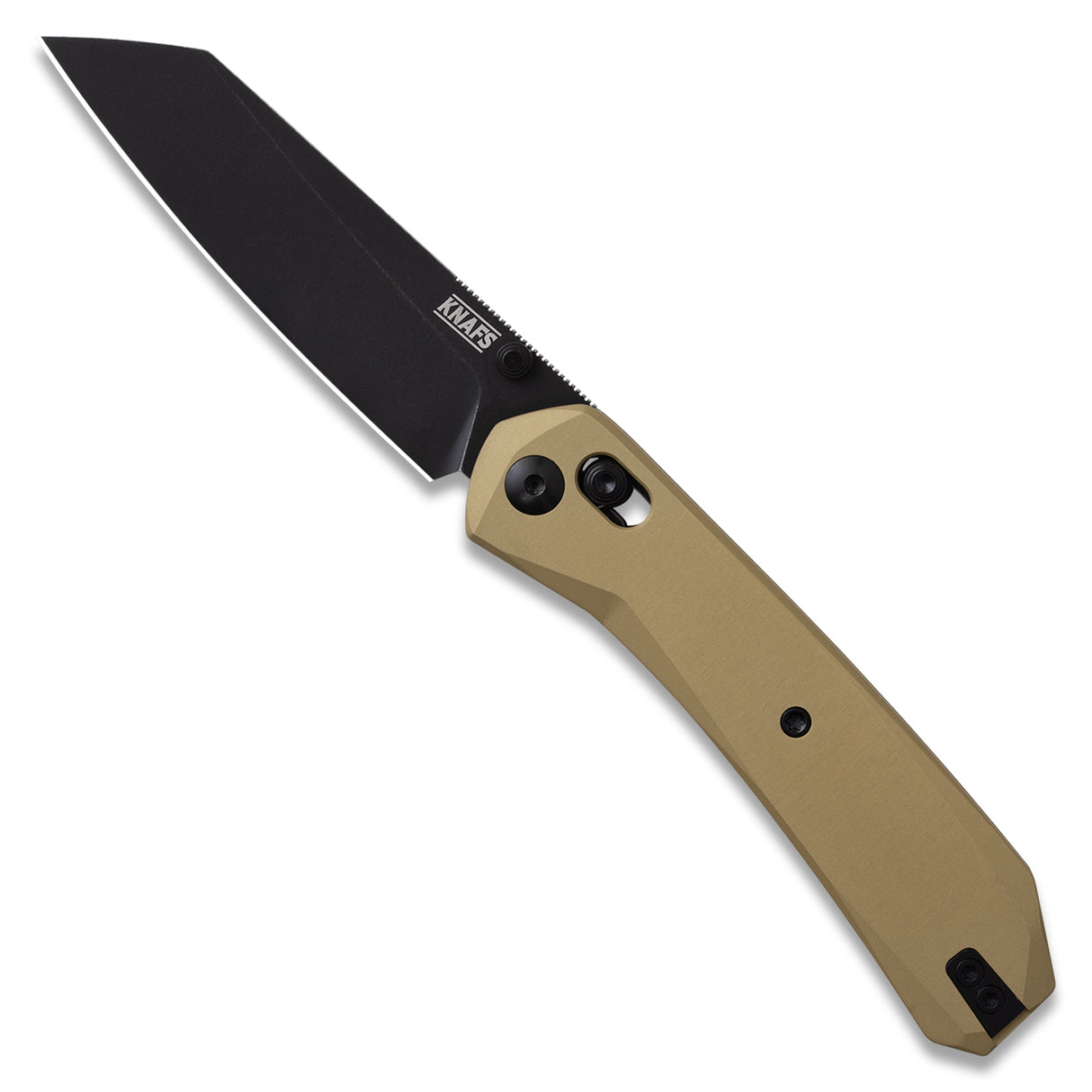 Lander 2 Reverse Tanto | Gold Aluminium + Blackwash Elmax