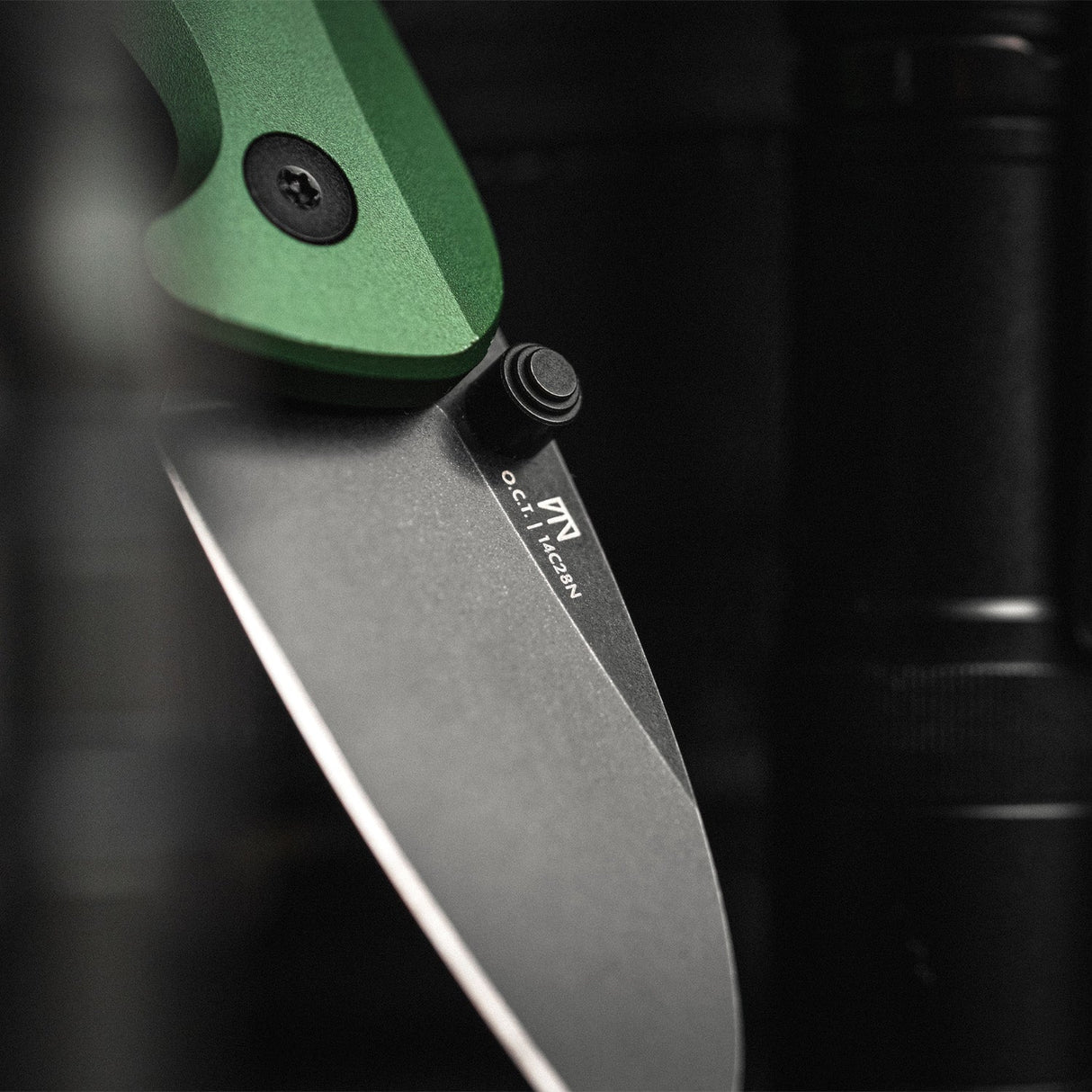 O.C.T | Green Aluminium Blackwash