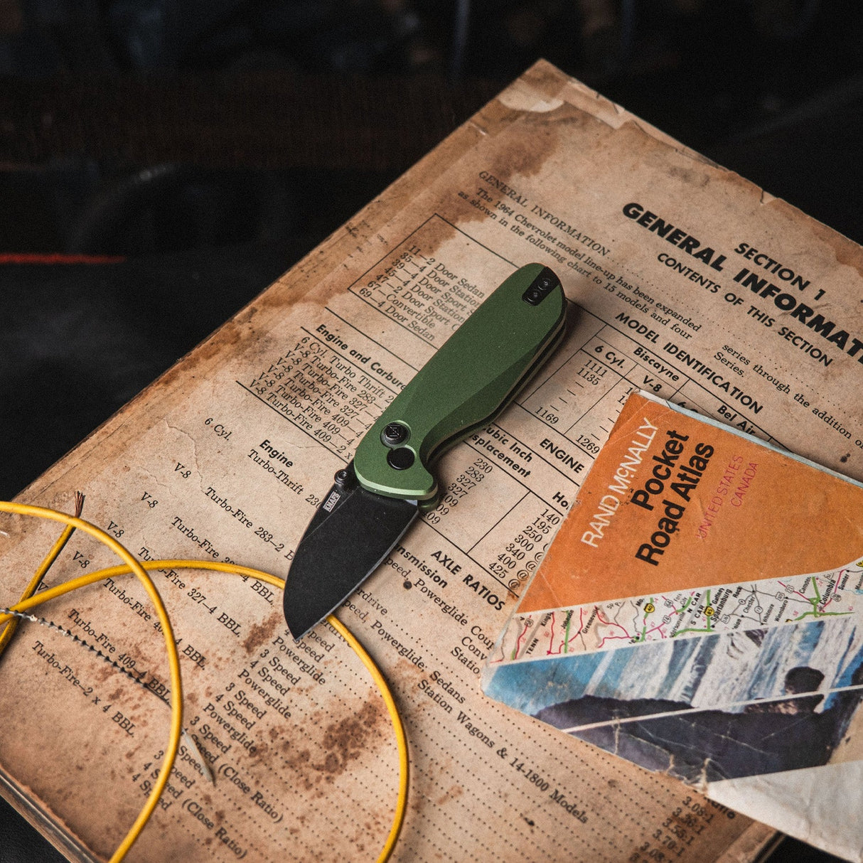 O.C.T | Green Aluminium Blackwash