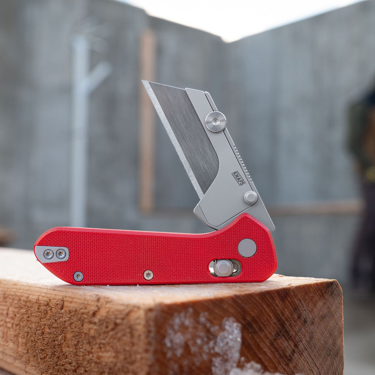 Yuti Utility Knife | Red G10