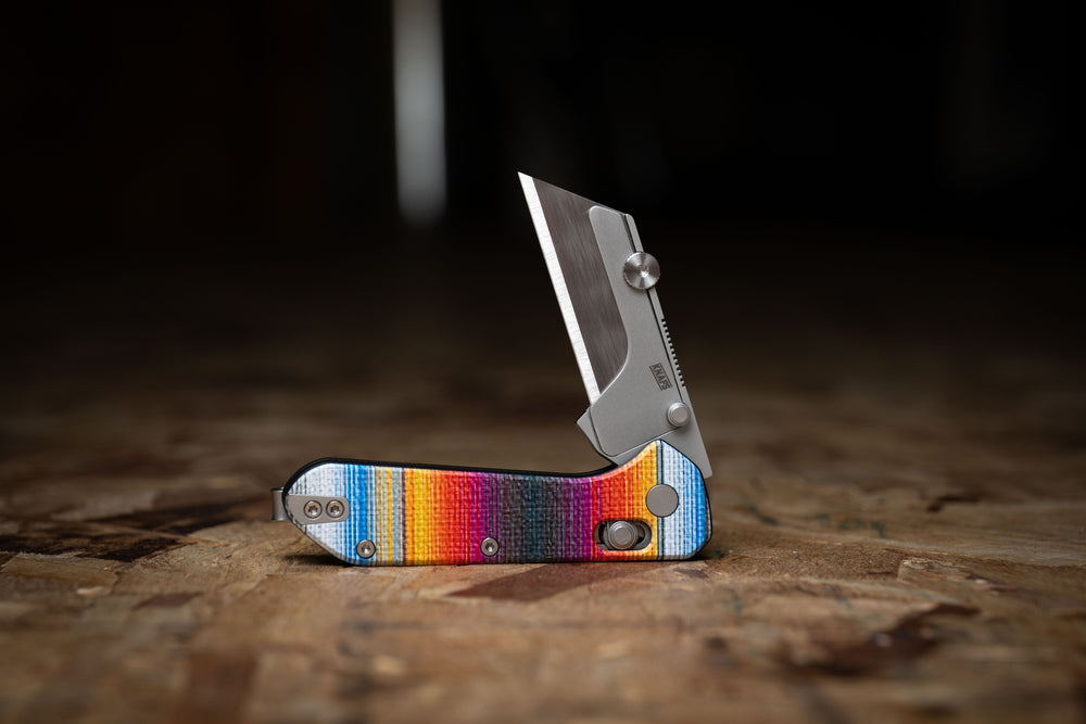 Yuti Utility Knife | Mexican Blanket G10