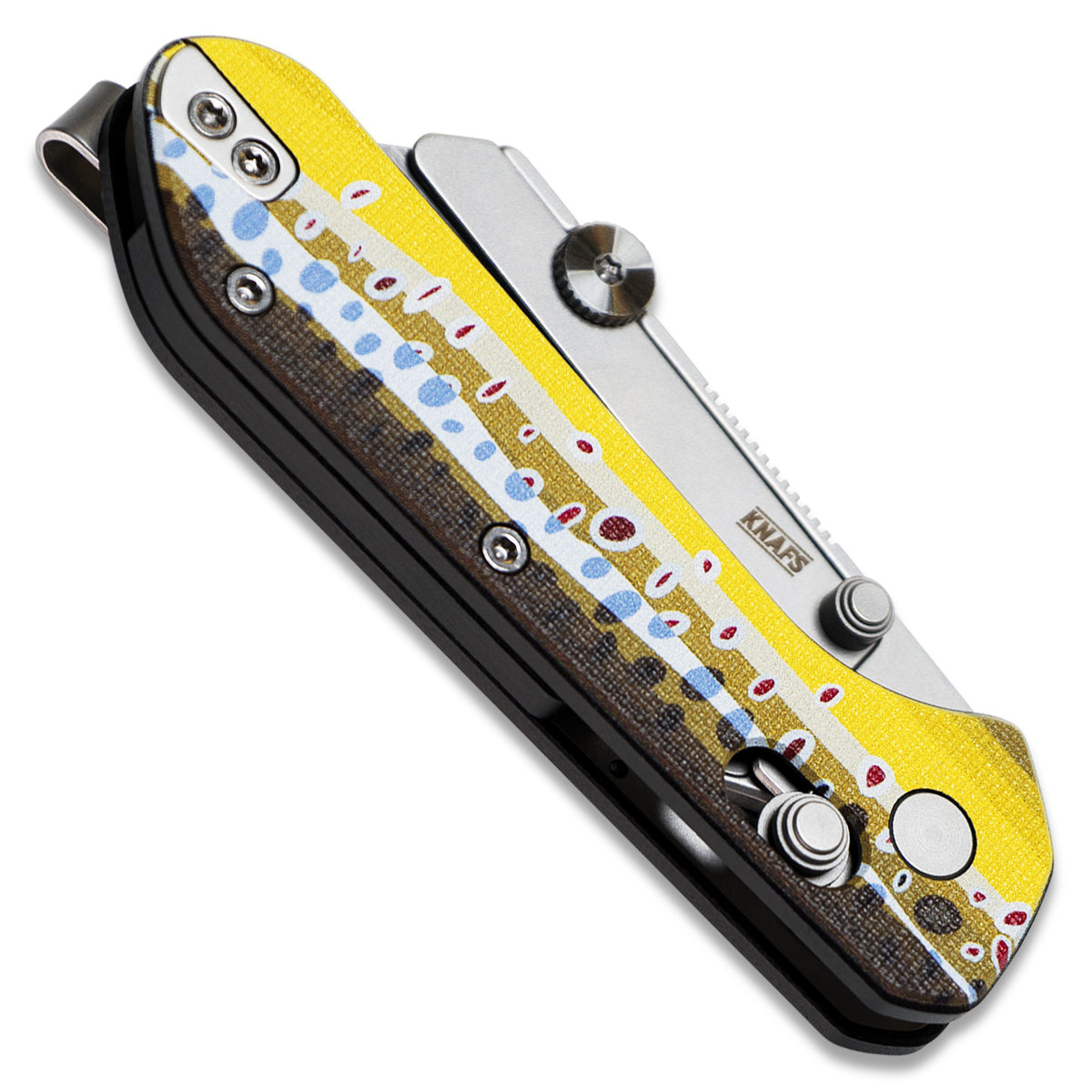 Yuti Utility Knife | Brown Trout G10