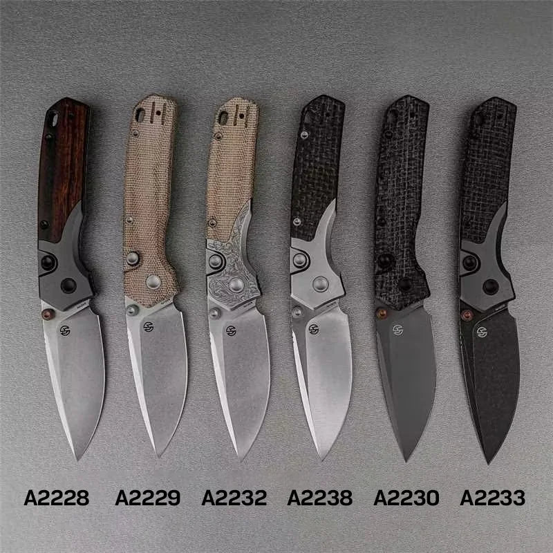 Psyop 299 | Natural Norplex UltreX Micarta™ Engraved Ti Bolster + Stonewash S35VN - A2232