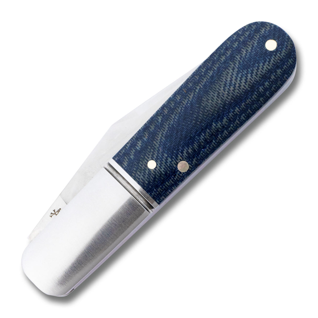 Otter Creek Barlow Denim Micarta Slipjoint - RCT020-BDM