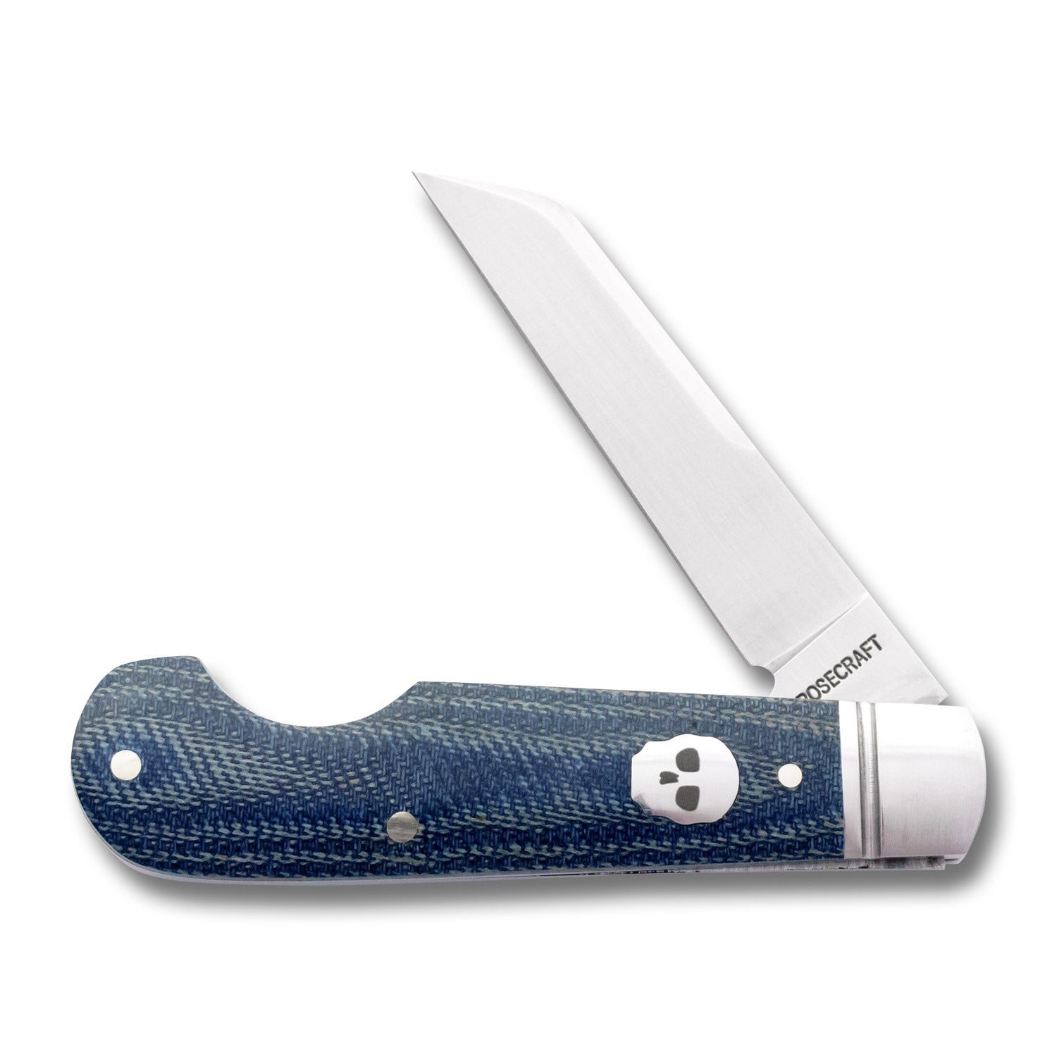 Elk River Easy Open Jack Denim Micarta Slipjoint - RCT027-BM