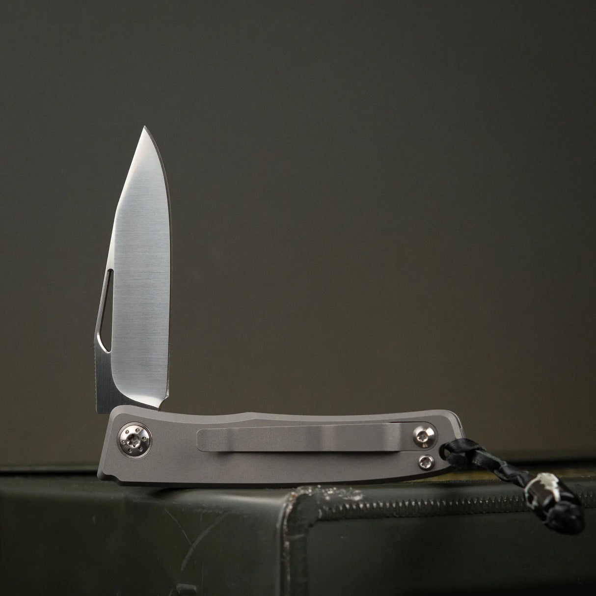 Rinkhals Slipjoint | Solid Ti + Mirror Polished RWL34