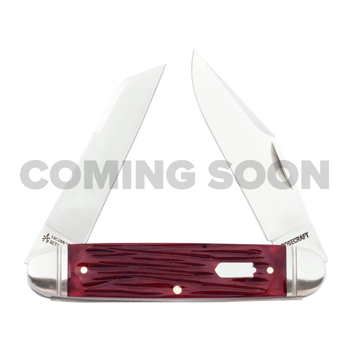 Briarpatch Jack Red Jigged Bone Slipjoint - RCT012-RJB