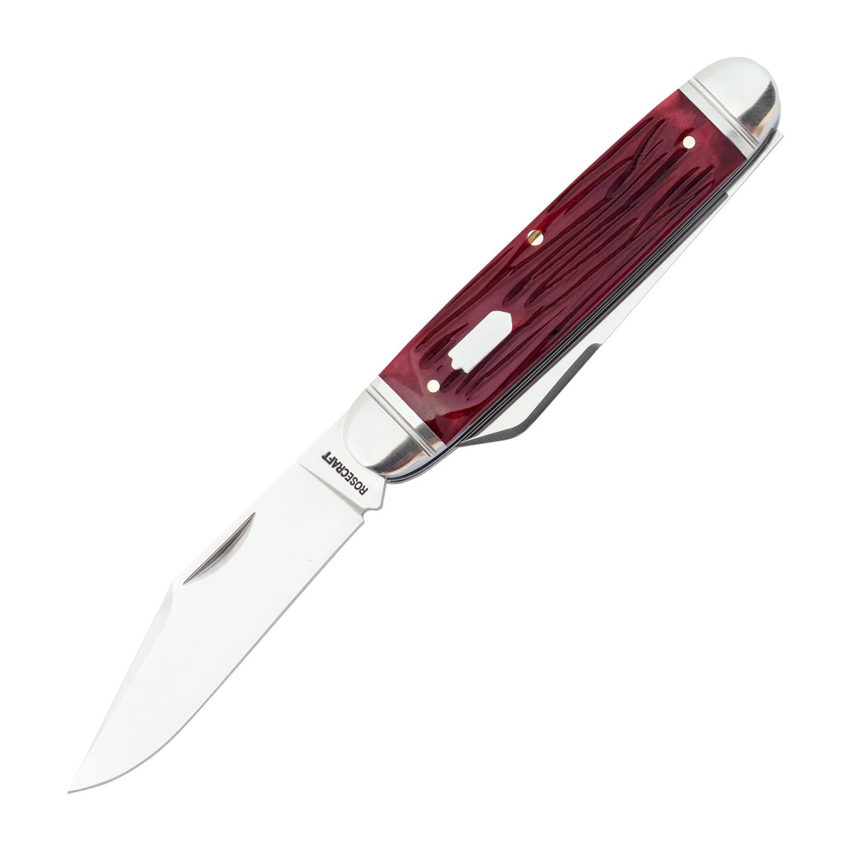Briarpatch Jack Red Jigged Bone Slipjoint - RCT012-RJB