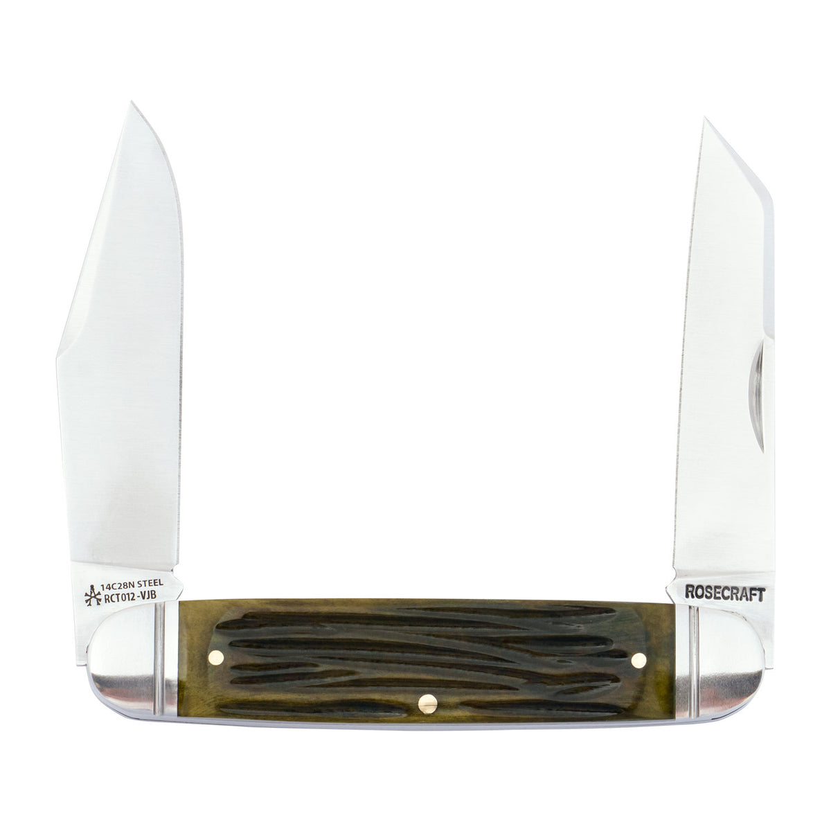 Briarpatch Jack Vintage Jigged Bone Slipjoint - RCT012-VJB