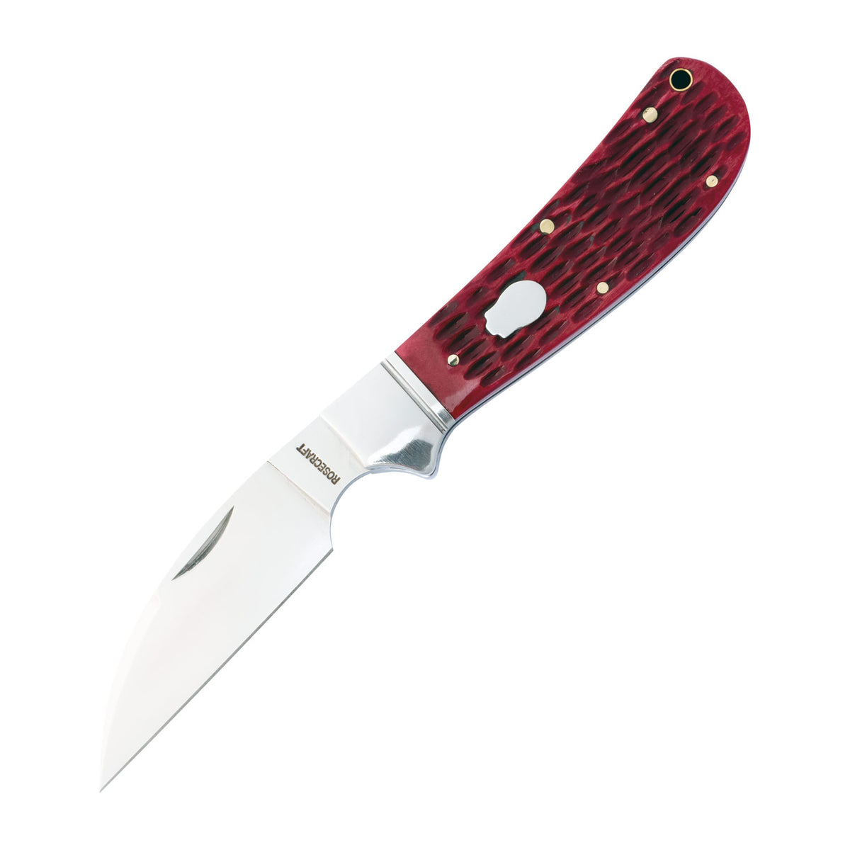 Clinch River Swayback Red Picked Bone Slipjoint - RCT005-RPJ
