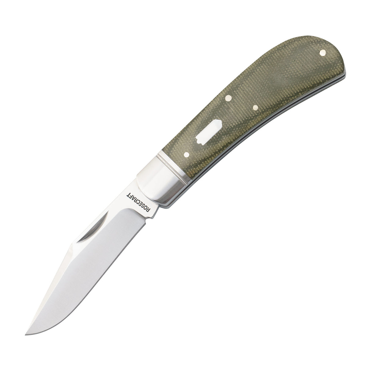 Hatchie River Jack Green Micarta Slipjoint - RCT033-LGM
