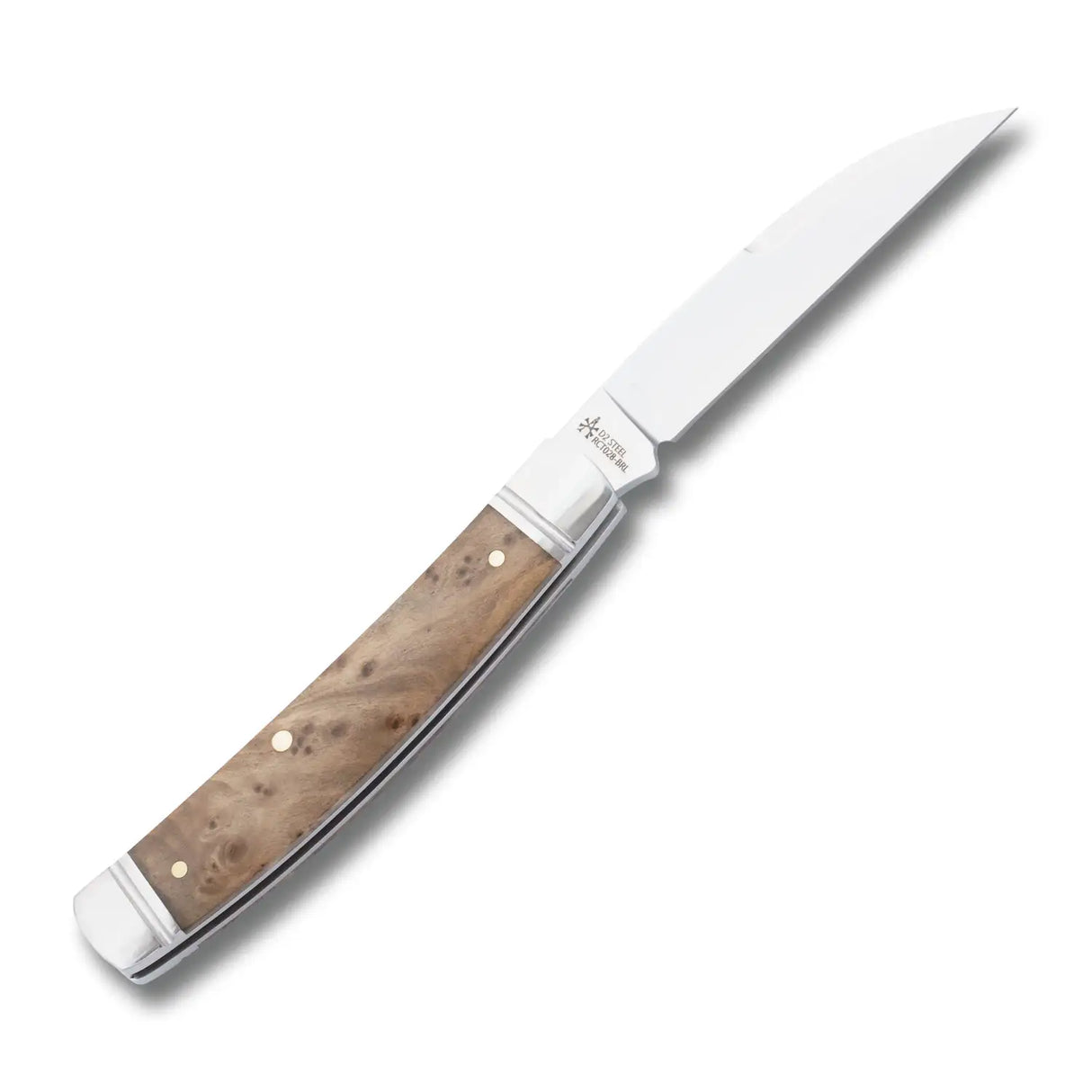 Mud Creek Congress Burlwood Slipjoint - RCT028-BRL