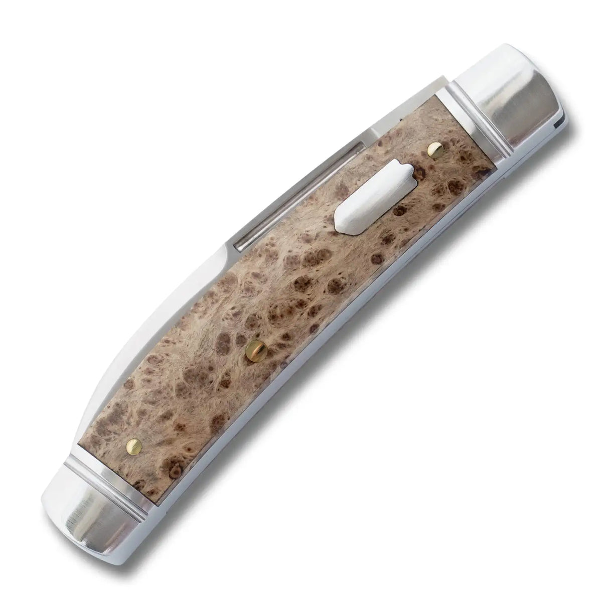 Mud Creek Congress Burlwood Slipjoint - RCT028-BRL