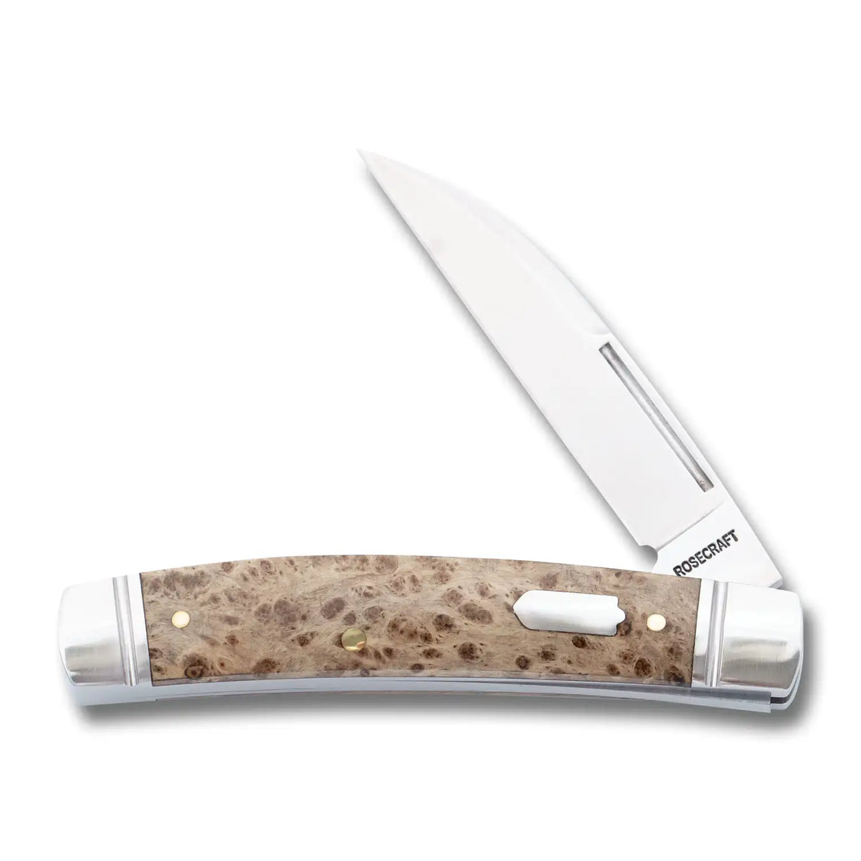 Mud Creek Congress Burlwood Slipjoint - RCT028-BRL