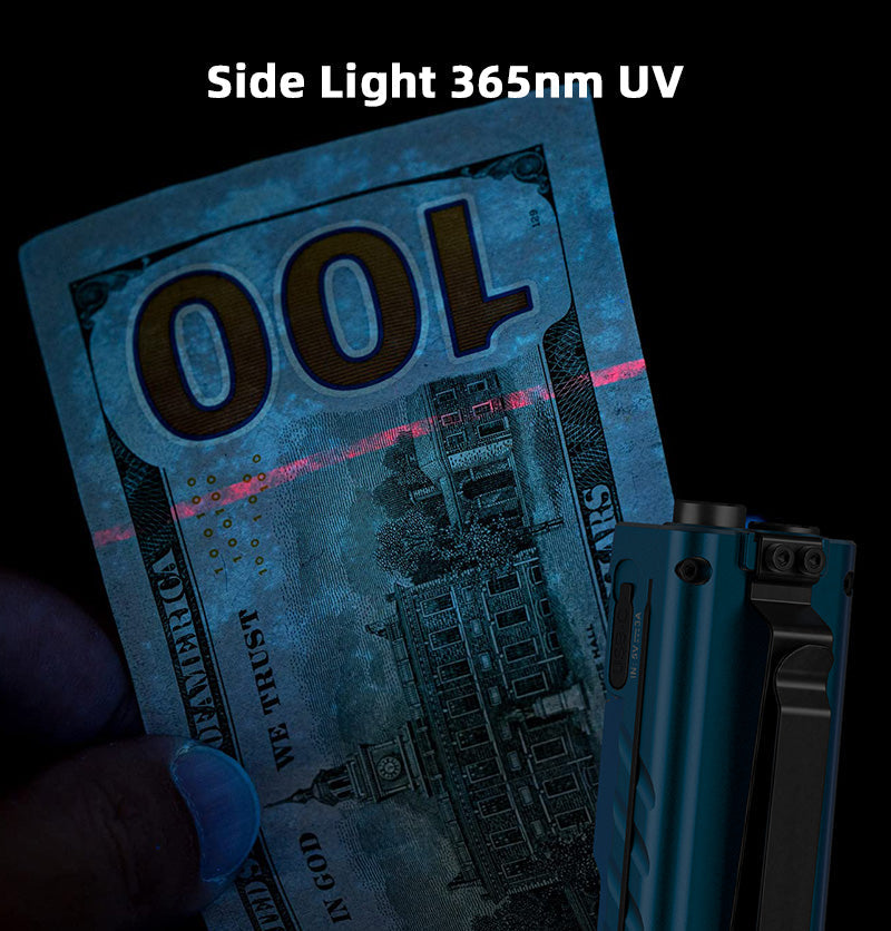 Angel Eyes E60 | Palm Sized EDC Flashlight + Laser