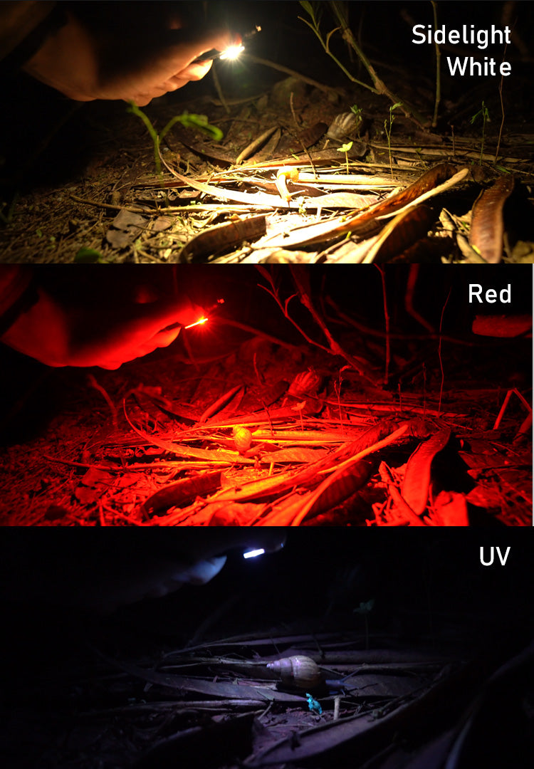 Angel Eyes E80 | Flat EDC Flashlight + Laser