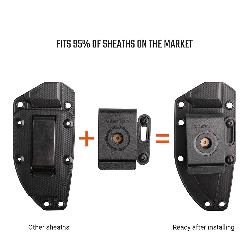 Quokka - Fixed Blade | Green Micarta + 14C289 - D0601