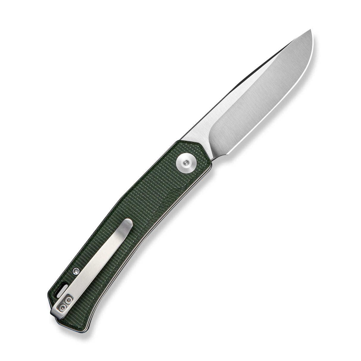 Braxx | Green Micarta + Satin D2 Slipjoint