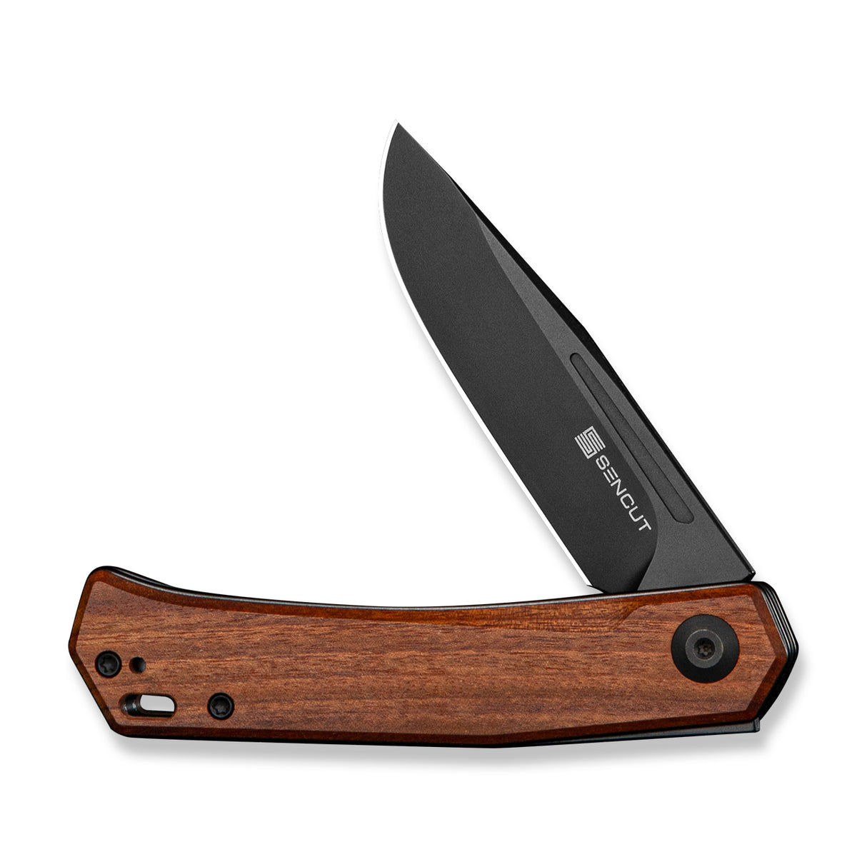 Braxx | Guibourtia Wood + Black D2 Slipjoint