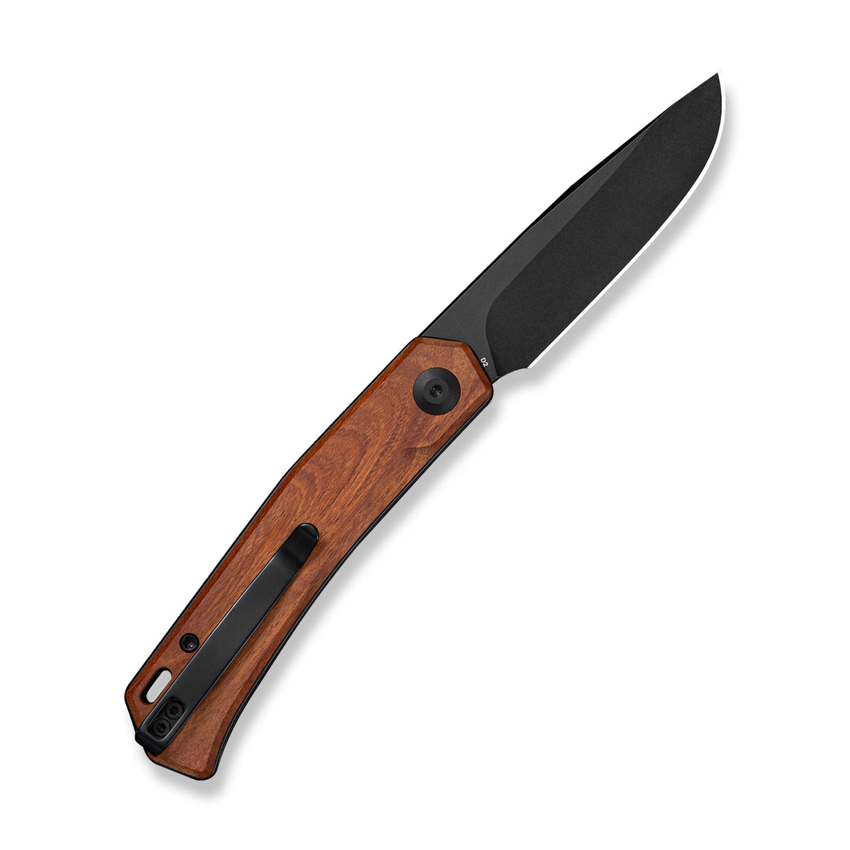 Braxx | Guibourtia Wood + Black D2 Slipjoint