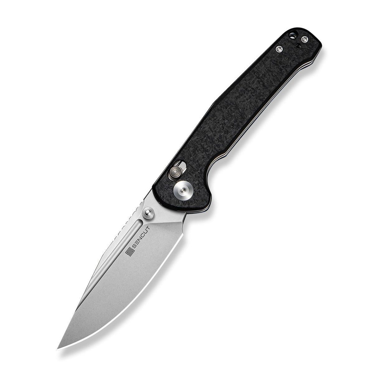 Glenspar | Black Shredded G10 + Stonewash 9Cr18MoV