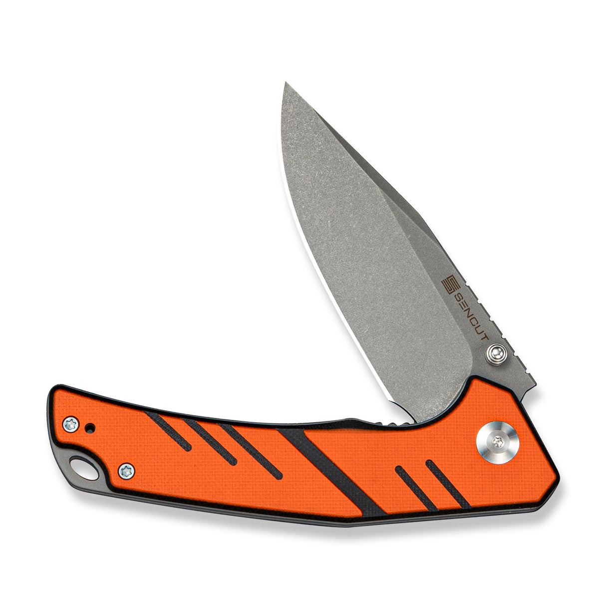 Quirk | Orange & Black G10 + Stonewash D2