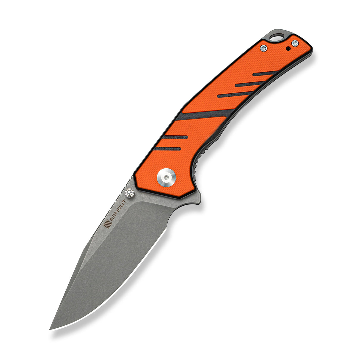Quirk | Orange & Black G10 + Stonewash D2