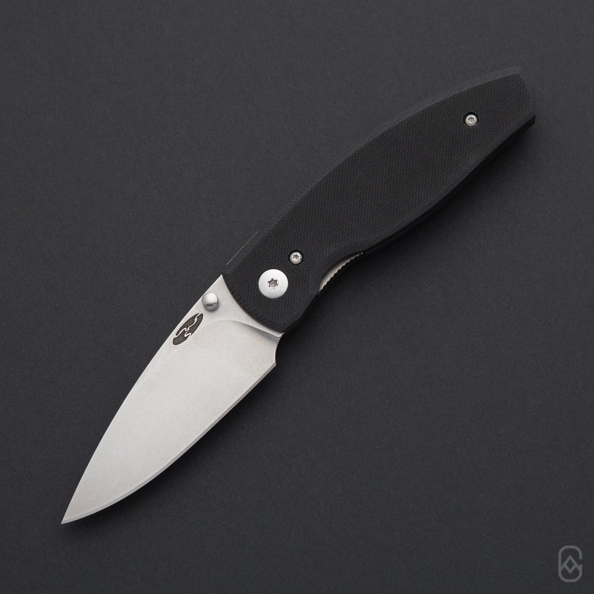 Neutron 2 | Jet Black Flat Textured G10 + Magnacut