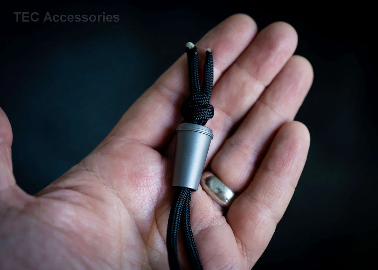 Grande Cup Titanium Lanyard Bead