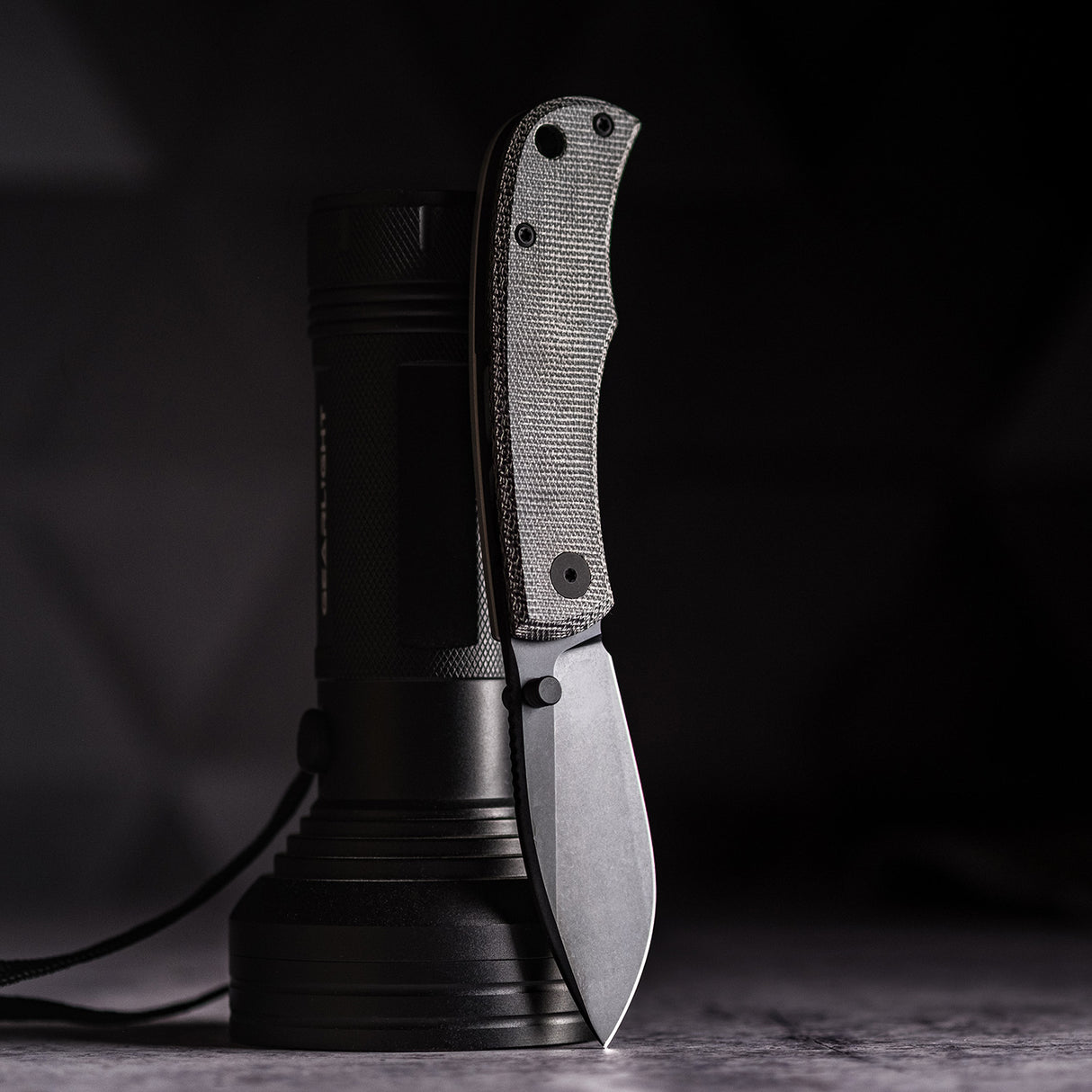 Urban EDC Baby Nessie - Black Micarta & PVD