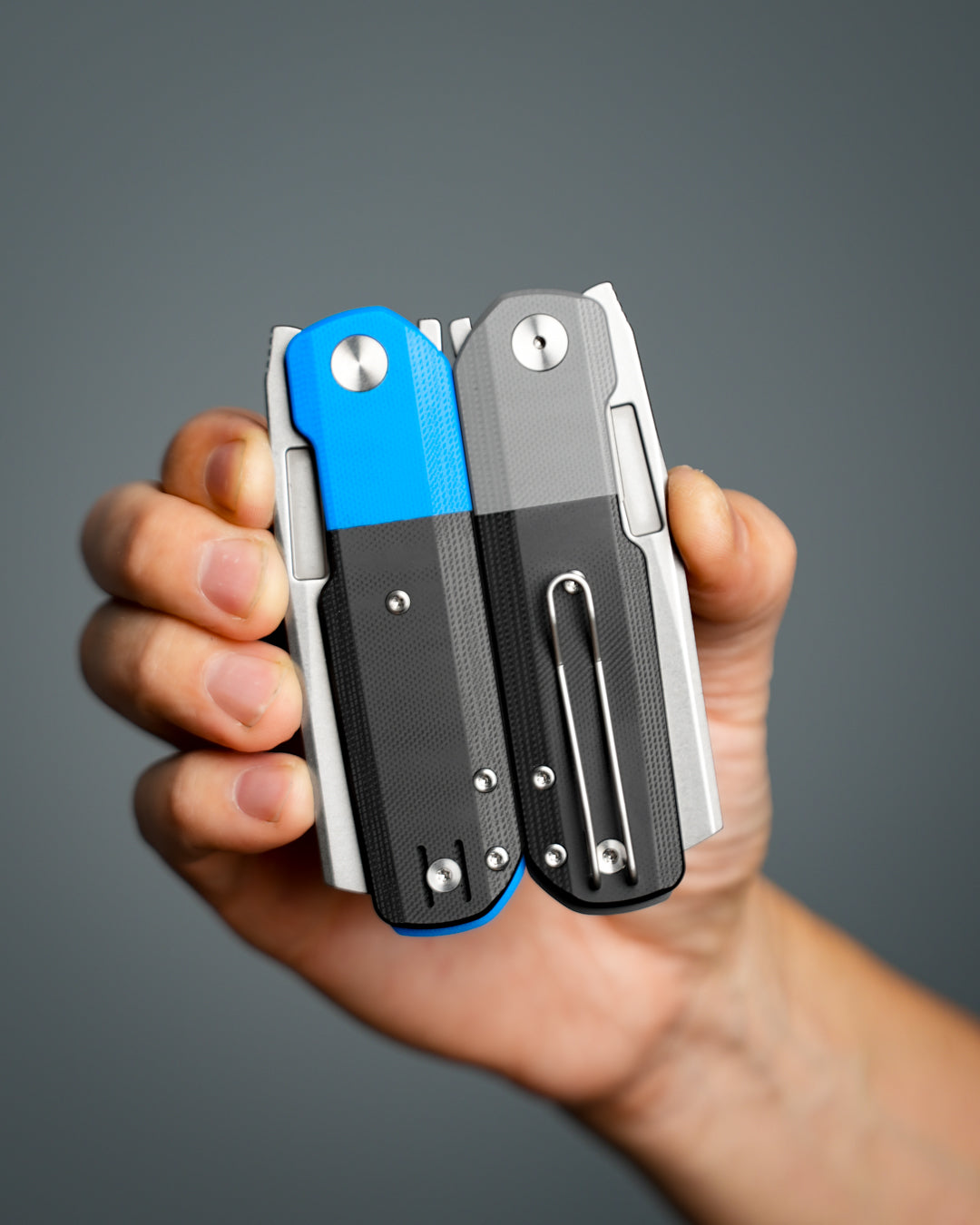 Avid 2 | Blue/Black G10 + Stonewash