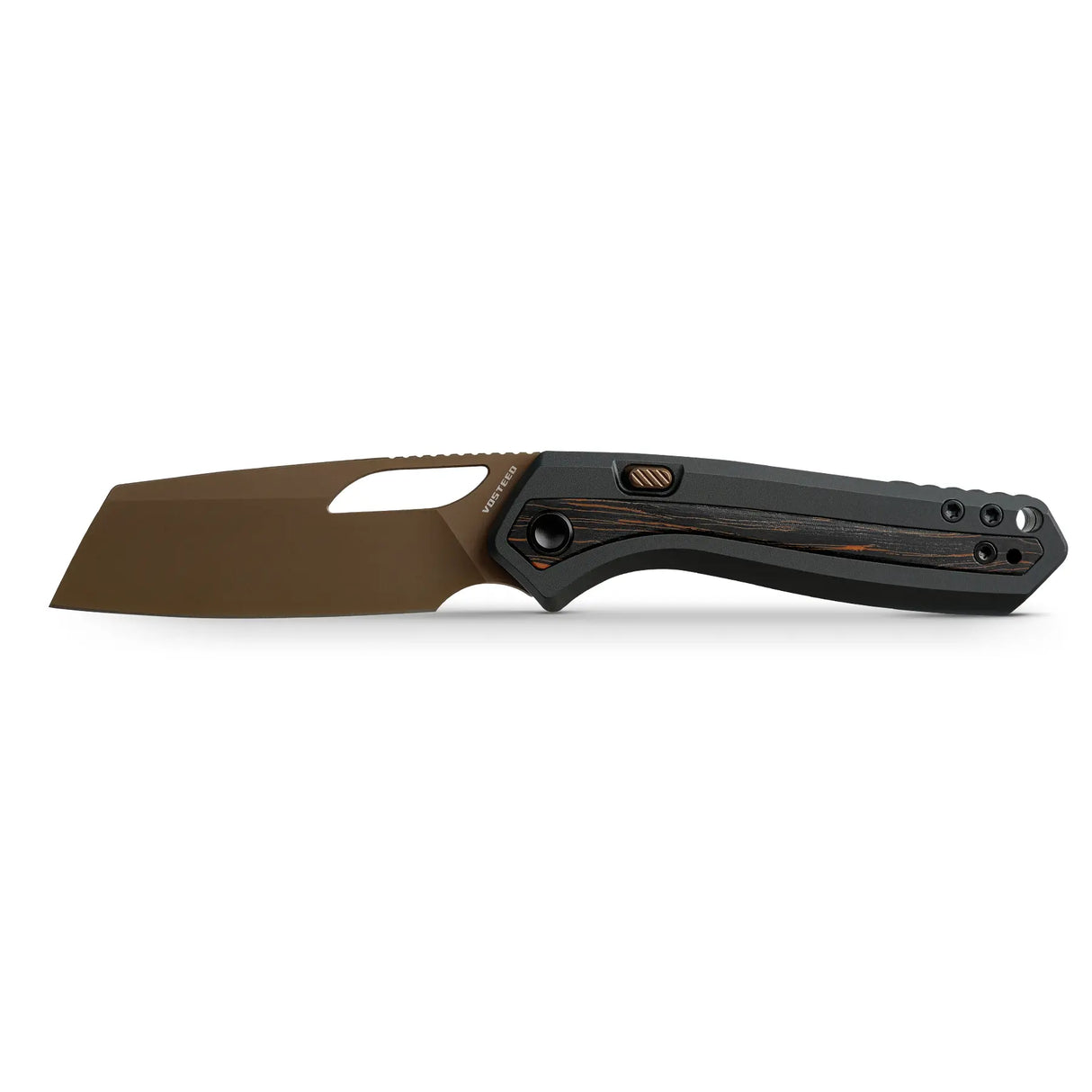 Kroc | Black Aluminium Copper Dune + Topo G10 - A1802