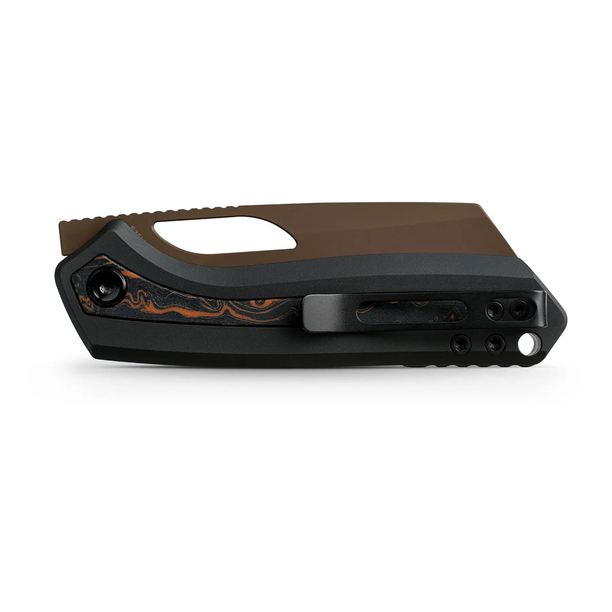 Kroc | Black Aluminium Copper Dune + Topo G10 - A1802