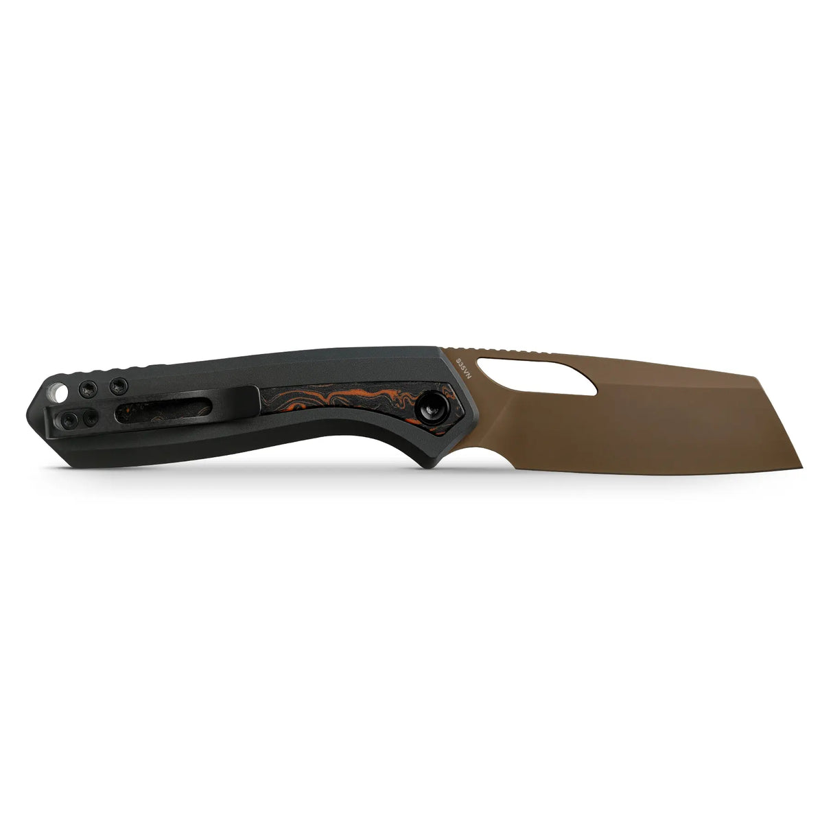 Kroc | Black Aluminium Copper Dune + Topo G10 - A1802