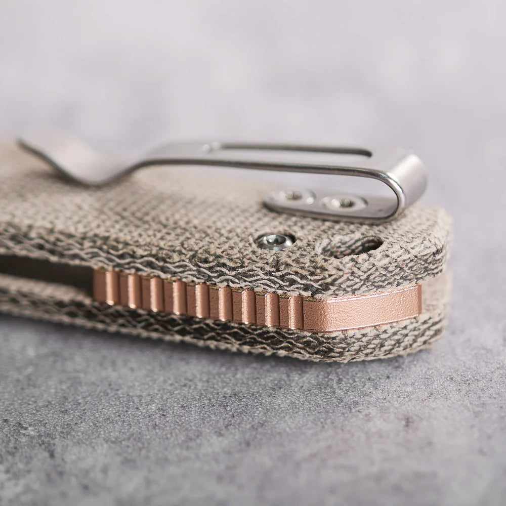 Mini Psyop | Green Norplex UltreX™ Micarta + Elmax - A2302