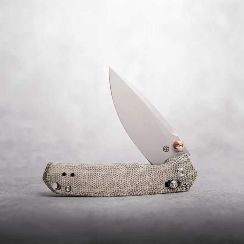 Mini Psyop | Green Norplex UltreX™ Micarta + Elmax - A2302
