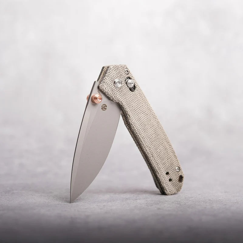 Mini Psyop | Green Norplex UltreX™ Micarta + Elmax - A2302