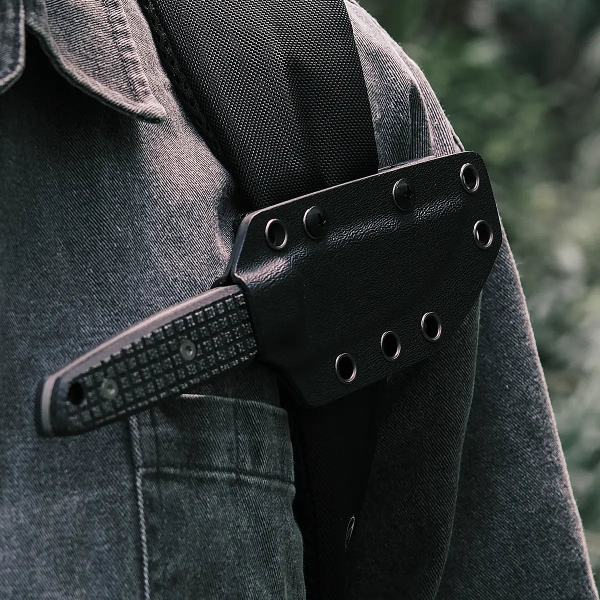 Mink - Fixed Blade | Micarta + Stonewashed Nitro-V - D0101