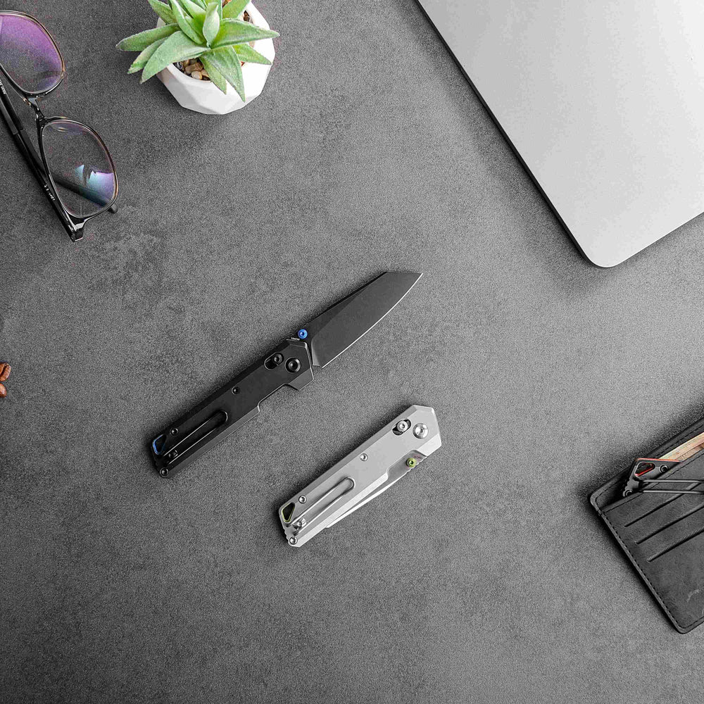 Parallel | Black Titanium + Blackwashed 154CM - A3501