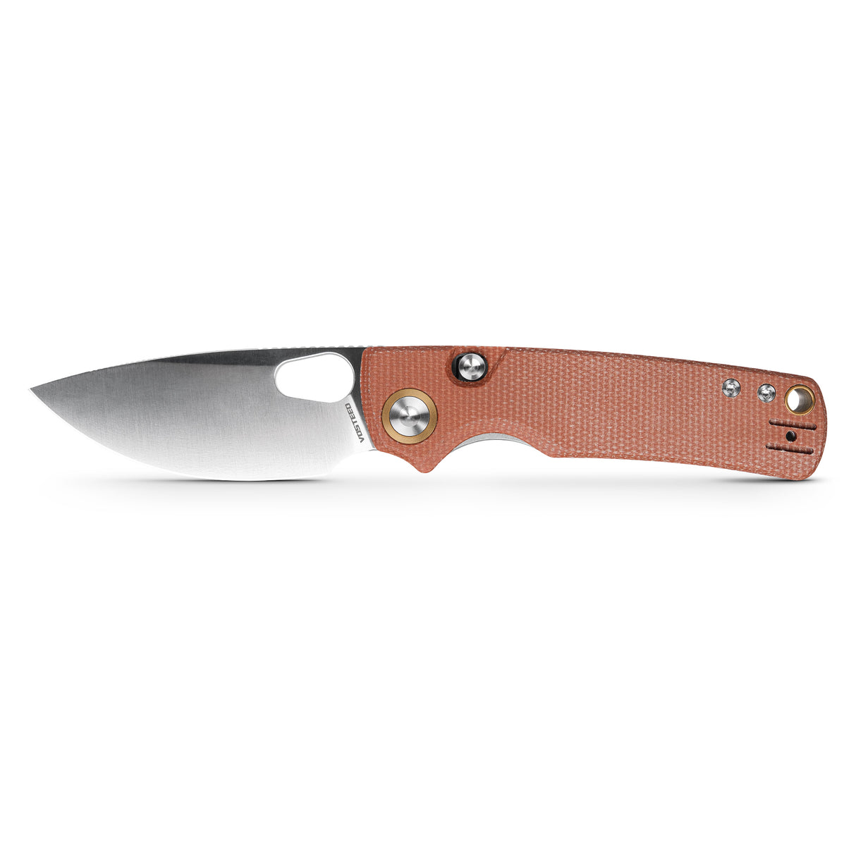 Porcupine | Natural Micarta + Satin 14C28N - A2604