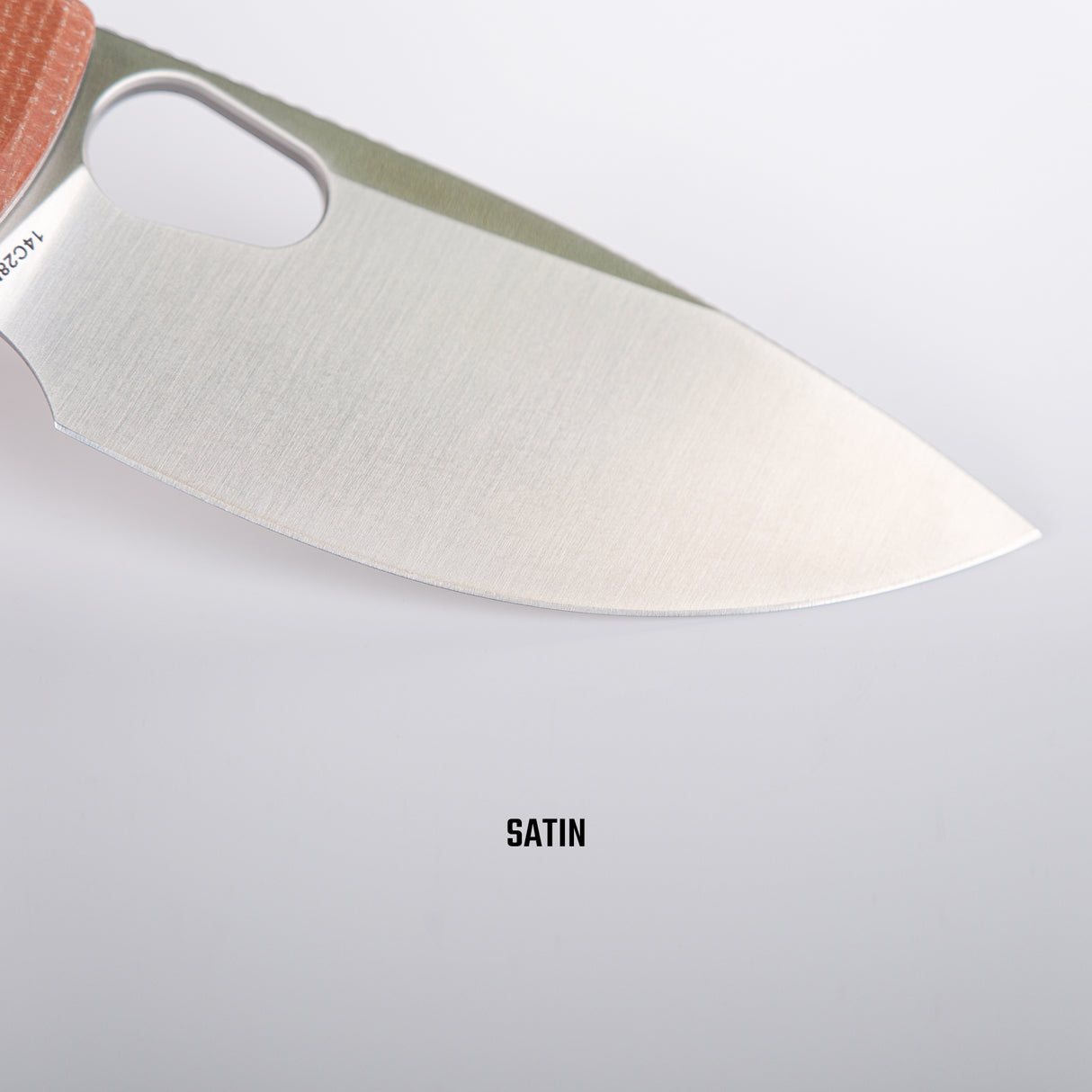 Porcupine | Natural Micarta + Satin 14C28N - A2604
