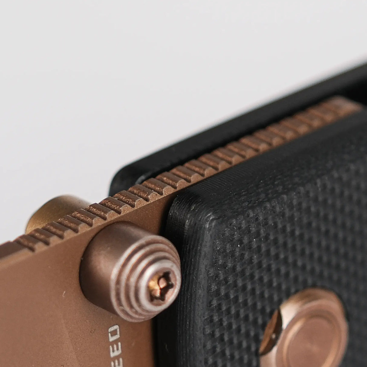 Raccoon Cub | Black G10 + Copper Dune 14C28N - A3604