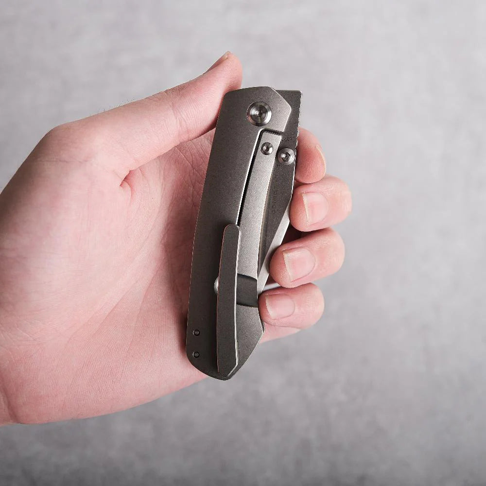 Vallhund - Ray Laconico Design | Titanium + S35VN - A2101